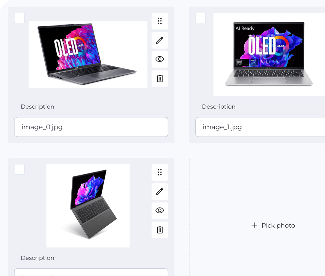 Automatically fill product attributes
