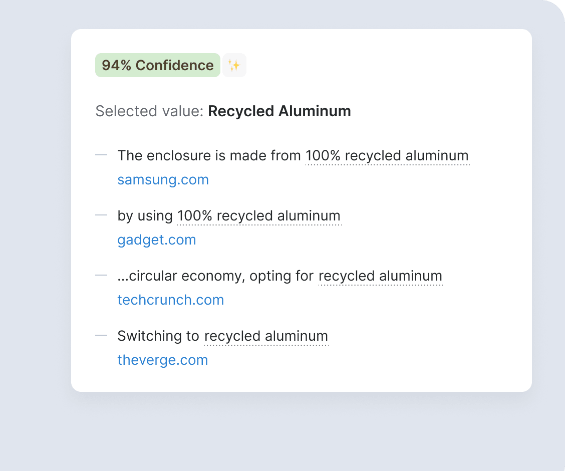 Automatically fill product attributes
