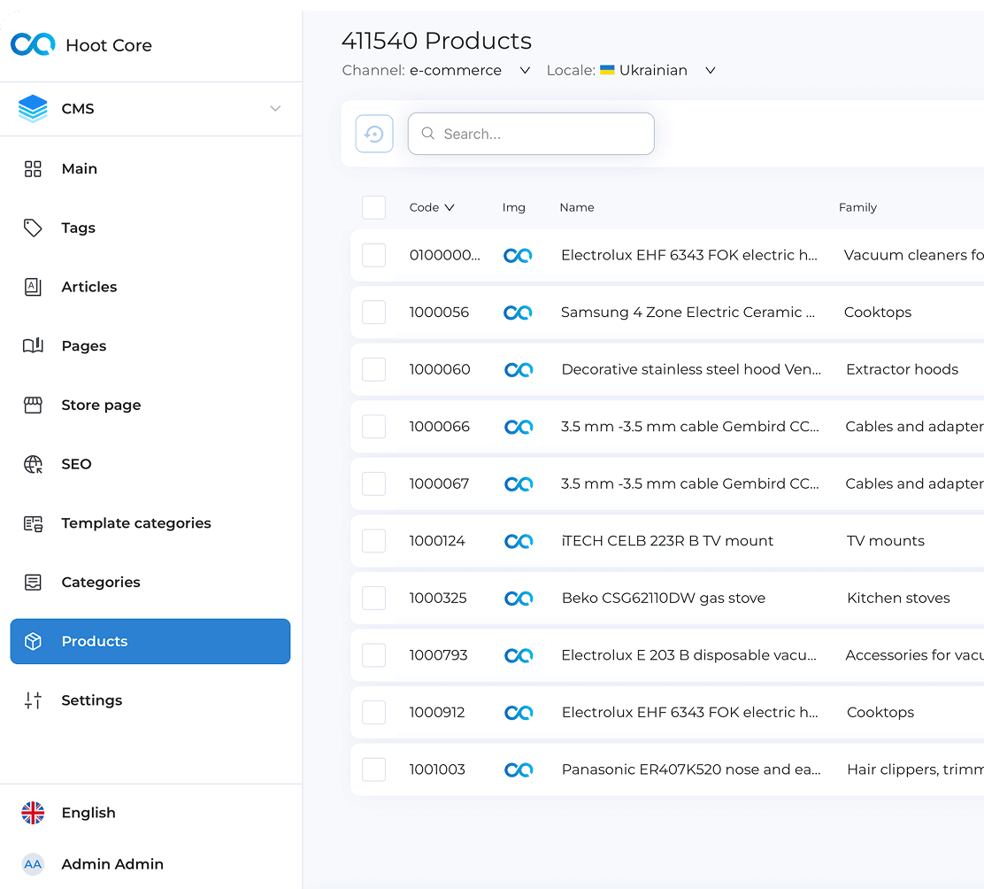 Automatically fill product attributes