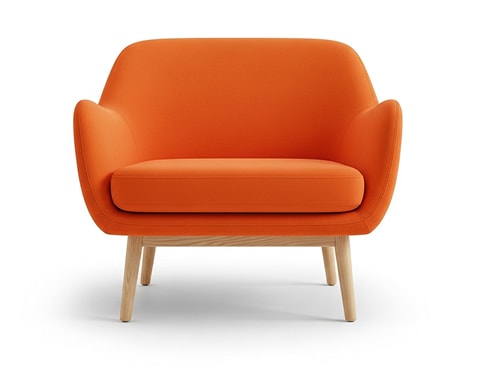 Velour Armchair